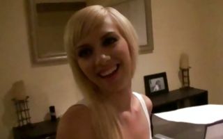 Awesome blonde ex-girlfriend Emma has sensual sex
